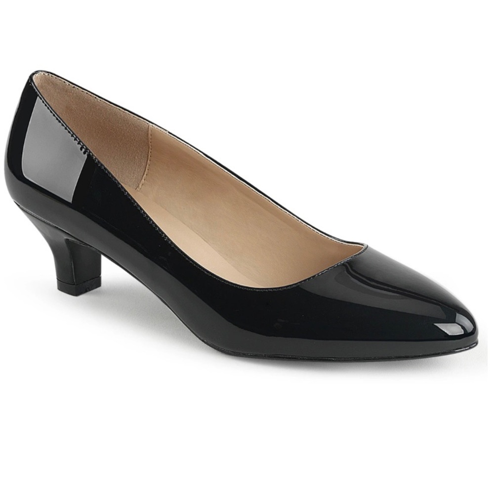 Black Patent Leather Pumps